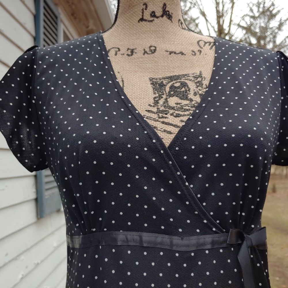 Polka dot dress Size L